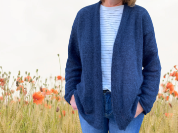 Strickanleitung Strickjacke Mirka Größe 36 – 48