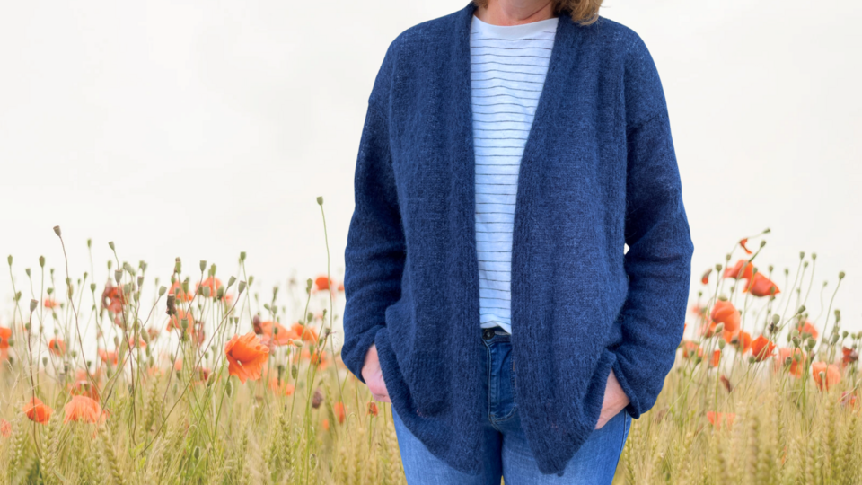 Strickanleitung Strickjacke Mirka Größe 36 – 48