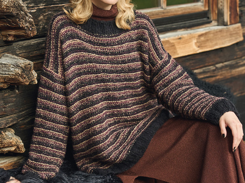 Pulli im Streifenmuster