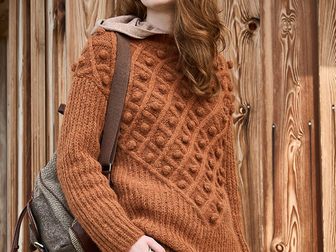 Pulli mit Noppen-Einsatz