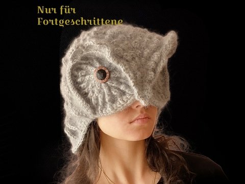 Eulenmütze. Häkelanleitung