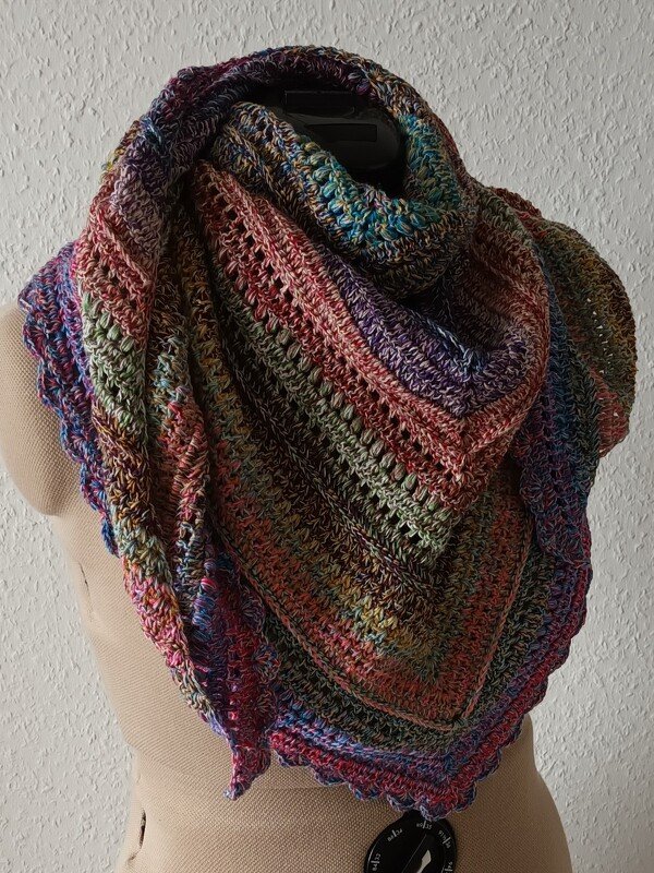 Häkelanleitung für das Dreieckstuch "Denice" - Bild 3