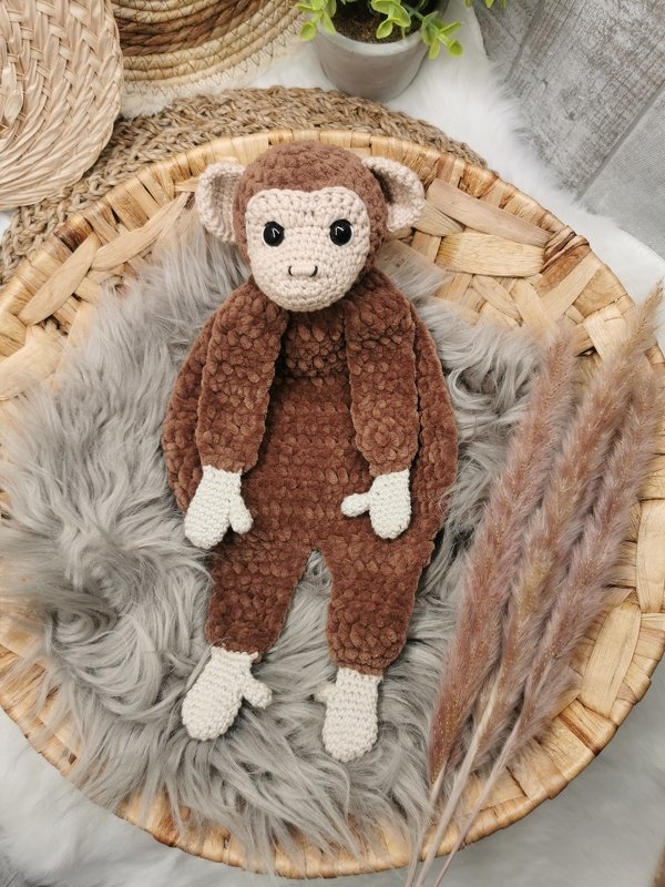 Almo das Schmuseäffchen, deutsche Häkelanleitung, PDF-Datei - Bild 3