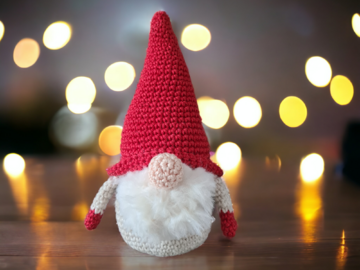 Crochet pattern small gnome / gnome