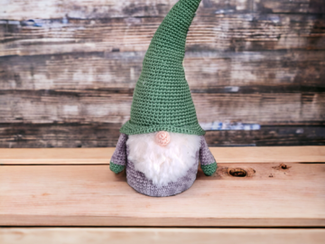Crochet pattern medium gnome / gnome