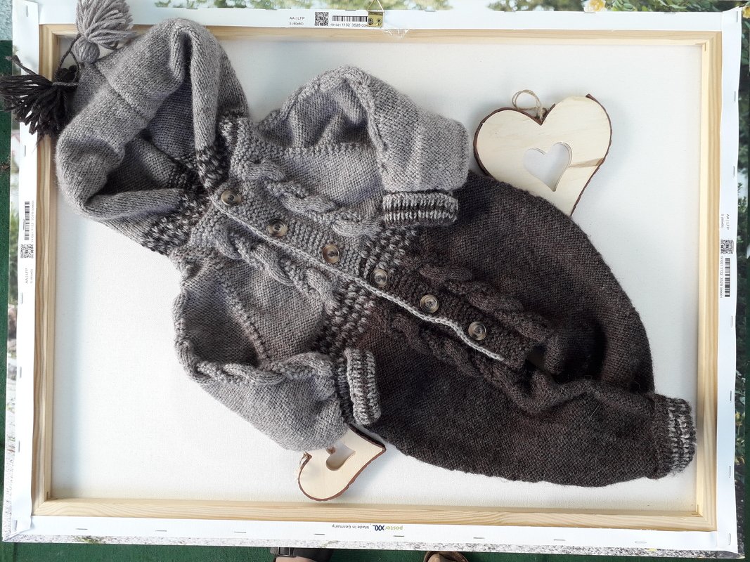 Strickanleitung Babyoverall in Größe 80-86, Nahtlos, deutsche PDF-Datei , - Bild 3