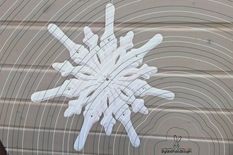 Deko Stern 1 Lagen 3-5 Plotterdatei SVG DXF