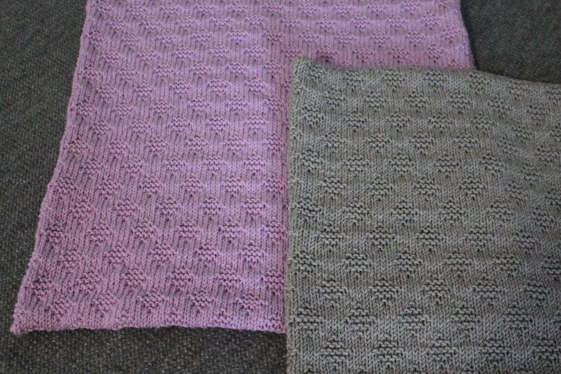 "Little Diamonds" Kissenhülle stricken PDF-Anleitung