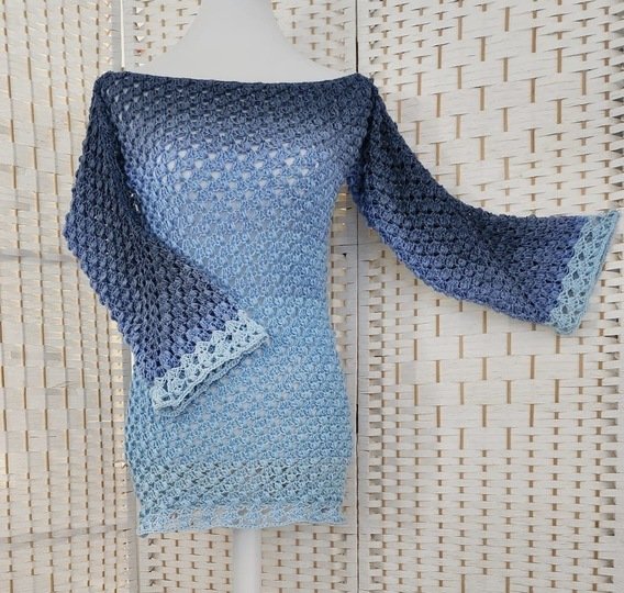 1-Bobbel-Winter-Häkelpulli "December Dream"