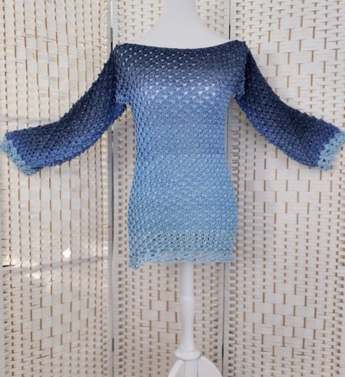 1-Bobbel-Winter-Häkelpulli "December Dream"