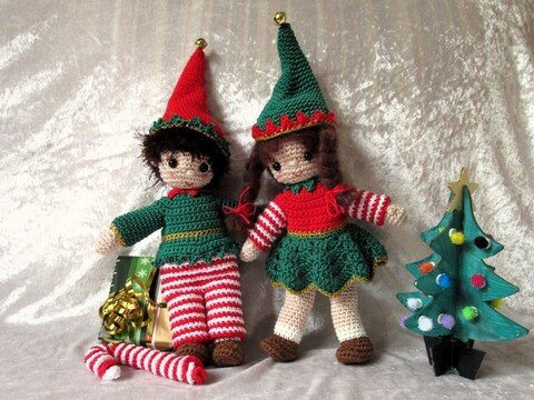 Anna und Anton, die kleinen Weihnachtselfen
