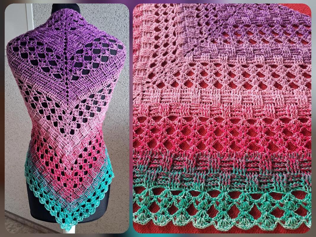 Tuch Lavinia häkeln