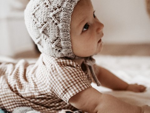 Enna Bonnet Strickanleitung Babymütze