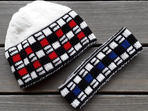 Mütze und Stirnband "Ben" für Männer, Frauen und Kinder