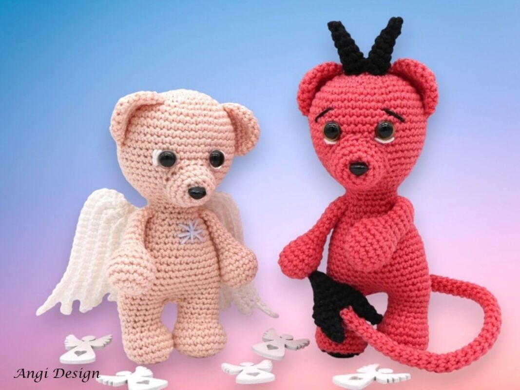 Doppelpack Bärchen: Schutzengerl und Bengelchen