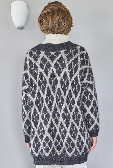 Fair-Isle-Pulli aus Alpakawolle