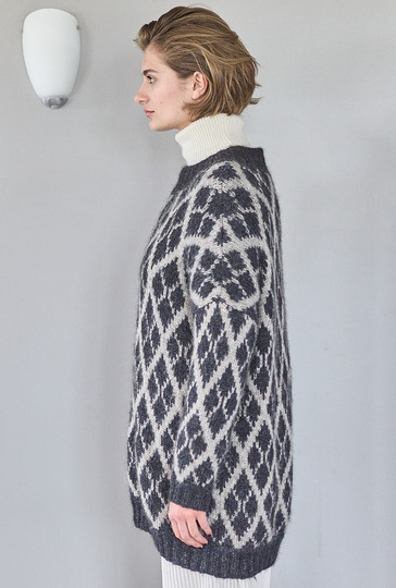 Fair-Isle-Pulli aus Alpakawolle
