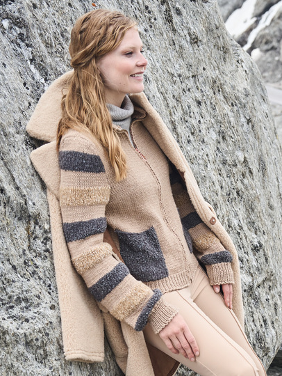 Jacke mit Reißverschluss