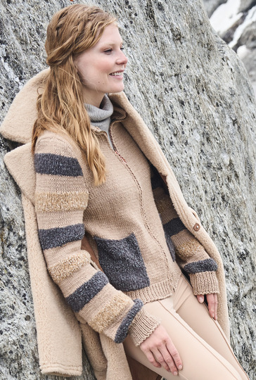 Jacke mit Reißverschluss