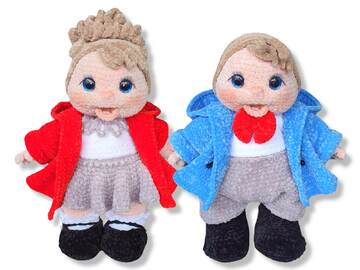 Expansion pack festive outfit for Ben and Bea