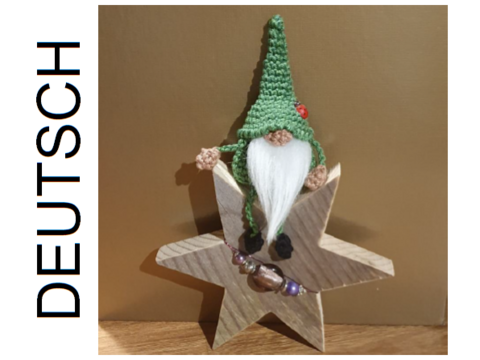 Häkelanleitung Wichtel Kantenhocker PDF