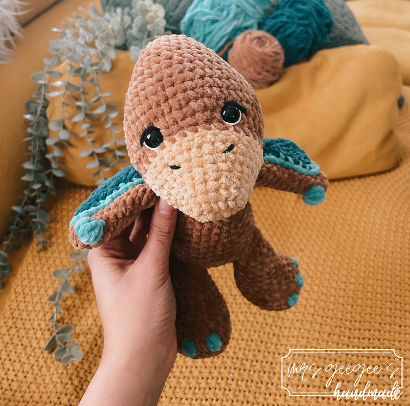 Crochet pattern - Dinosaur - Dino baby Pterosaur - english - Image 9