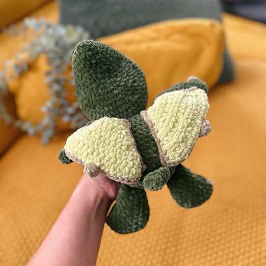 Häkelanleitung - Dinosaurier - Dinobaby Pterosaur - deutsch