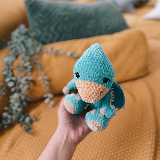 Häkelanleitung - Dinosaurier - Dinobaby Pterosaur - deutsch