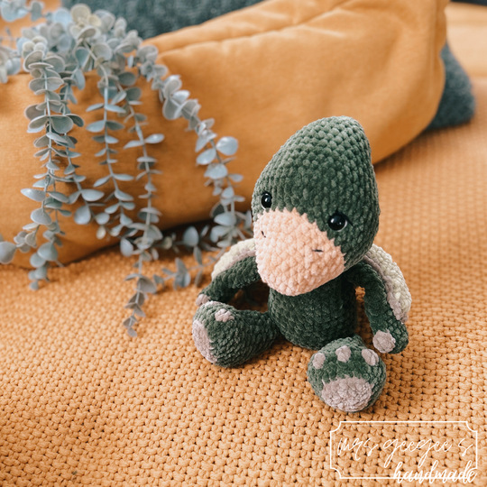 Häkelanleitung - Dinosaurier - Dinobaby Pterosaur - deutsch