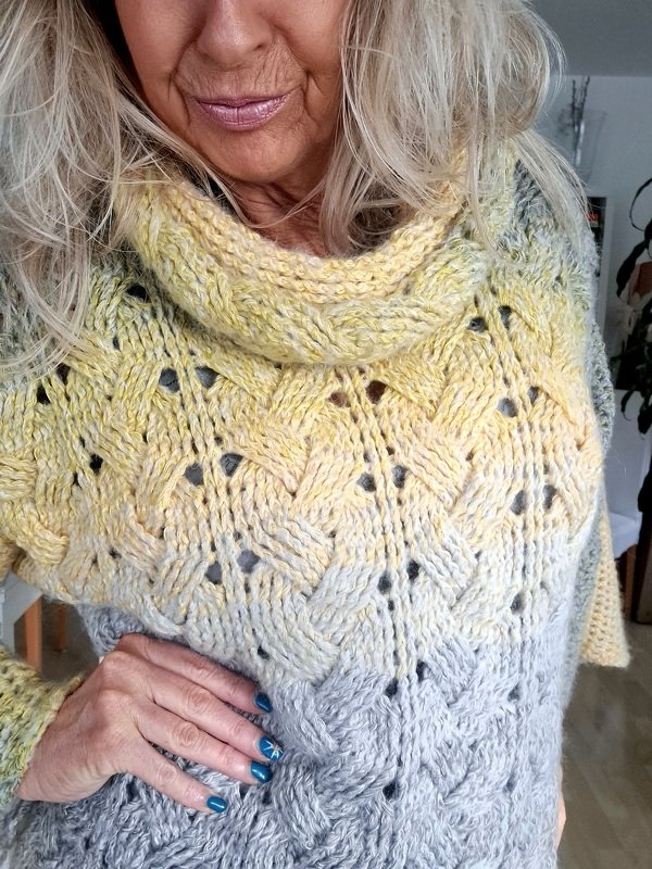 Puzwidu - Poncho/Pullover Häkelanleitung - Bild 3