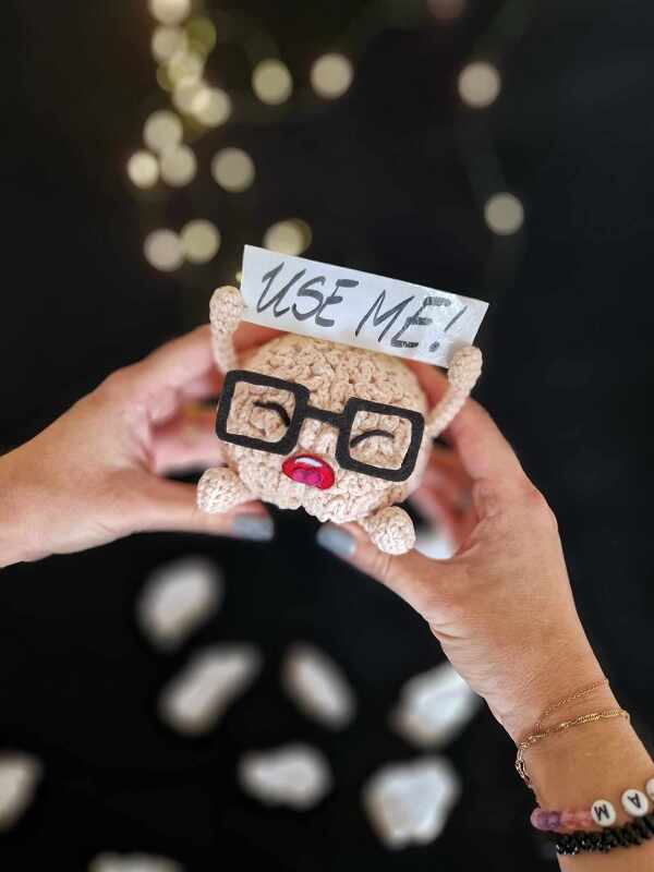 Crochet funny brain amigurumi pattern - Image 2