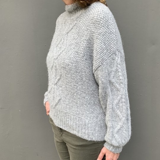 Strickanleitung Pullover Sina Größe 36 – 46