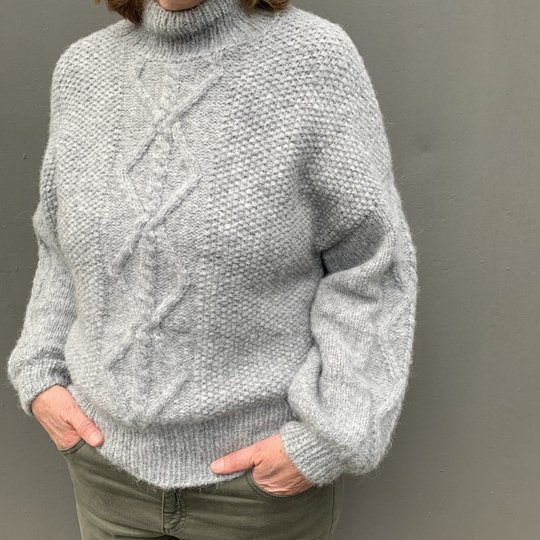 Strickanleitung Pullover Sina Größe 36 – 46