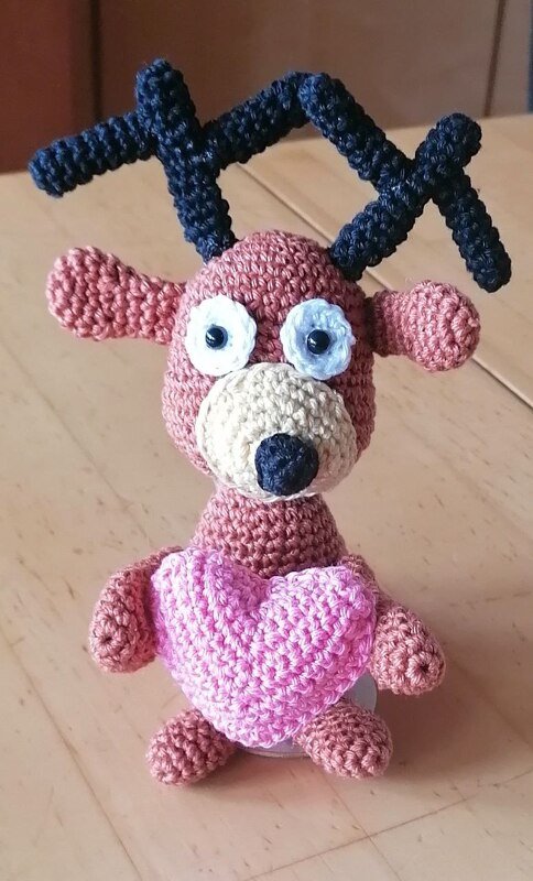 Rentier mit Herz - Bild 2