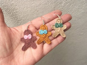 Gingerbread earrings