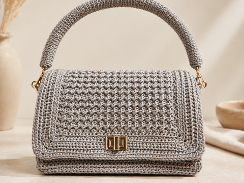 Häkelanleitung für Handtasche "Sweetheart"