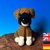 boxer sitting dog amigurumi crochet pattern