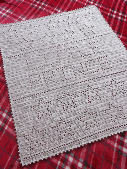 Little prince baby blanket
