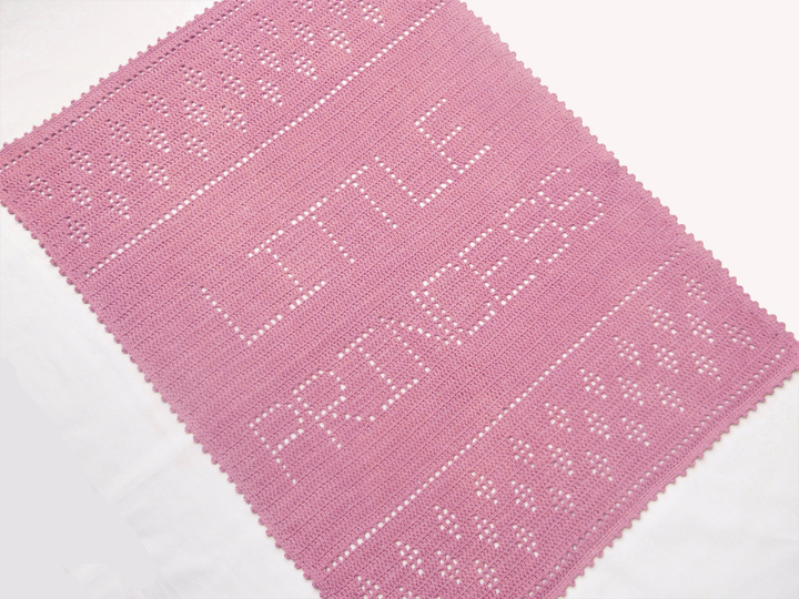 Little princess baby blanket