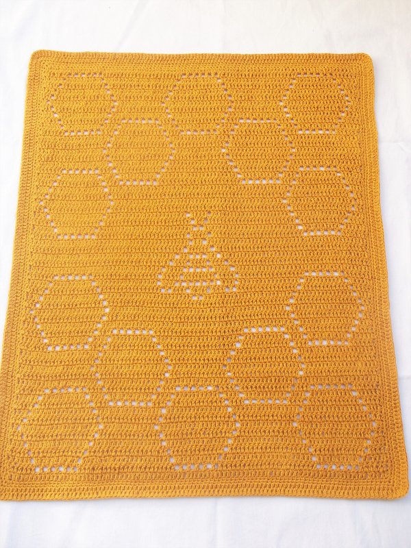 Little bee baby blanket - Image 2