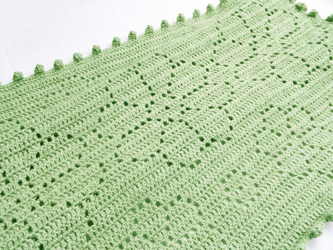 Meadow baby blanket - Image 4