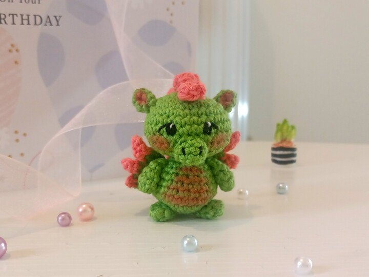 Baby Dragon Amigurumi Pattern – Fantasy Crochet DIY