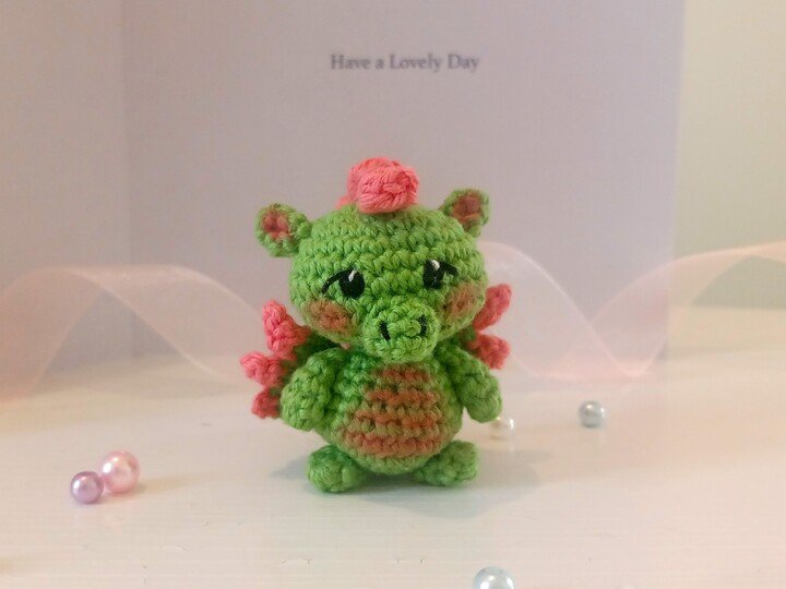 Baby Dragon Amigurumi Pattern – Fantasy Crochet DIY