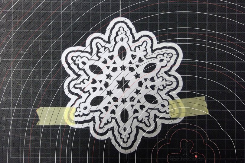 Deko Stern mit Rahmen Plotterdatei SVG DXF