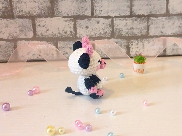 Crochet Pattern Cute Cow Amigirumi