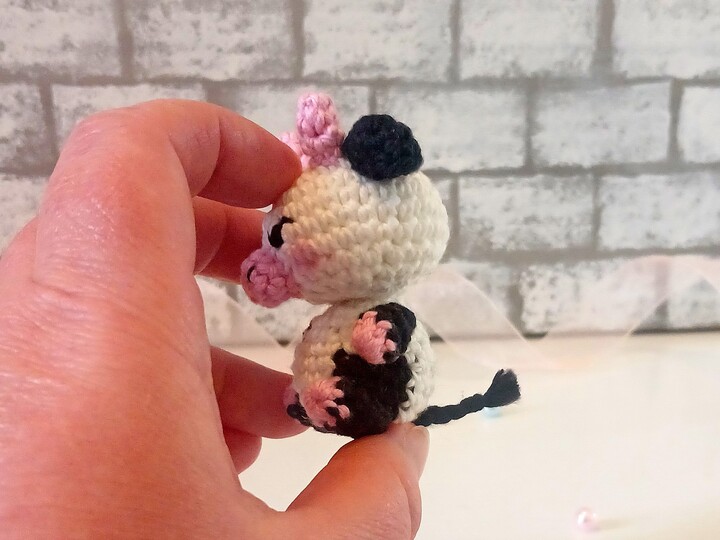 Crochet Pattern Cute Cow Amigirumi