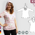 PDF Pattern Hooded Shirt Kyra Shirt with hood sizes 34 to 50 A4, letter,A0