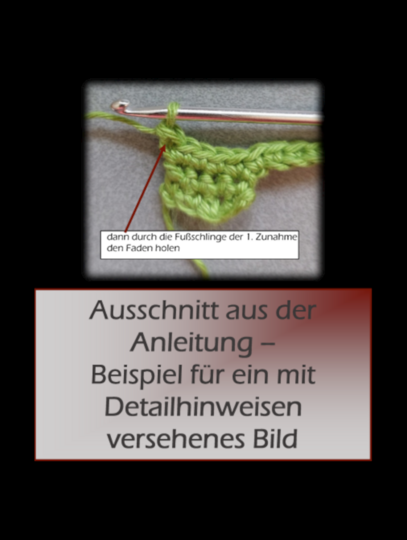 Tischband mit Tannenbaummotiv – Häkelanleitung – viele Varianten möglich