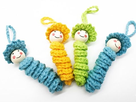 „Glücks- & Sorgenwürmchen“ Häkelanleitung – PDF