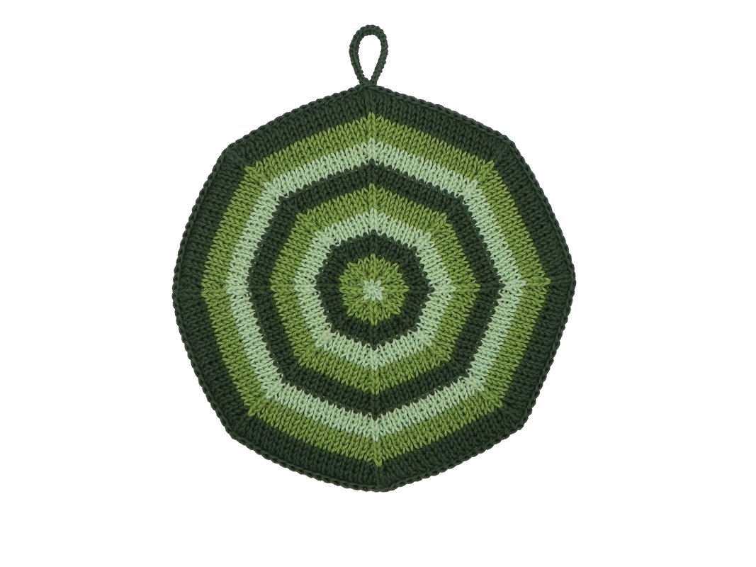 Topflappen Oktagon Strickanleitung - Bild 3